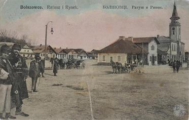 Town Hall and Market Square, before 1915