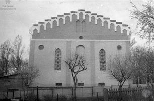 Synagogue in Dolyna, 1999. It was built in 1925