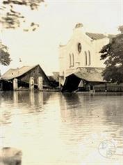 Наводнение в Вилоке и синагога, 1933