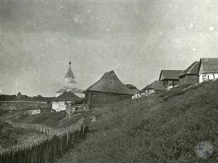 Шаровка, панорама. В центре видна синагога Шаровка, панорама. В центре видна синагога