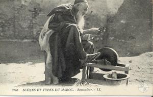 Сцены и типы Марокко. Еврей-заточник Сцены и типы Марокко. Еврей-заточник
