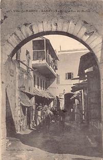 Рабат, Марокко. Главная улица меллаха. Изд-во Schmitt photo, Rabat Рабат, Марокко. Главная улица меллаха. Изд-во Schmitt photo, Rabat