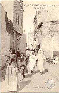 Касабланка, Марокко, 1914. Улица меллаха. Изд-во Maillet phot., Casablanca Касабланка, Марокко, 1914. Улица меллаха. Изд-во Maillet phot., Casablanca