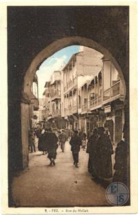 Фес, Марокко, 1930. Улица меллаха Фес, Марокко, 1930. Улица меллаха