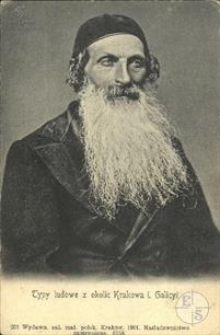 Типы евреев с околиц Кракова и Галиции, 1901 Типы евреев с околиц Кракова и Галиции, 1901