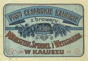 Пивзавод в Калуше был основан евреем Мозесом Вейсманом в 1870 году Пивзавод в Калуше был основан евреем Мозесом Вейсманом в 1870 году