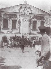 Песчанка, фасад синагоги Песчанка, фасад синагоги
