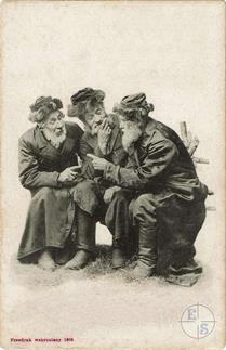 Станиславов. Три еврея, 1905 Станиславов. Три еврея, 1905