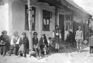 Ясиня, Закарпатье, 1914. Еврейская семья Ясиня, Закарпатье, 1914. Еврейская семья