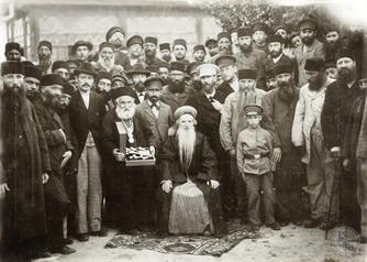 Преподнесение подарка Хахаму от общины, 1899 Преподнесение подарка Хахаму от общины, 1899
