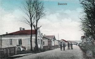1910 postcard of main street in Stanestie 1910 postcard of main street in Stanestie