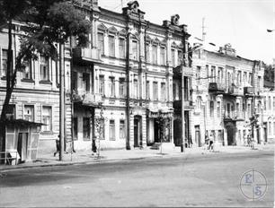 Бывшие отель "Дагмара" и дом Котова, 1990 Бывшие отель "Дагмара" и дом Котова, 1990