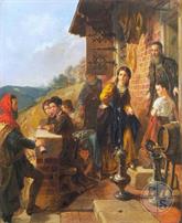 «Казимир Великий у Эстерки». Владислав Лужкевич, 1870 г. «Казимир Великий у Эстерки». Владислав Лужкевич, 1870 г.