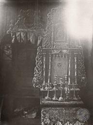 Арон кодеш синагоги, 1930. Фото П.Жолтовского Арон кодеш синагоги, 1930. Фото П.Жолтовского
