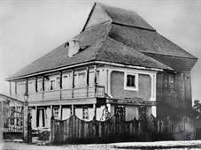Деревянная синагога. Фото Д.Щербаковского, 1920-е гг. Деревянная синагога. Фото Д.Щербаковского, 1920-е гг.