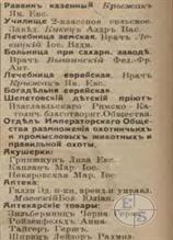 Шепетовка в справочнике "Весь Юго-Западный край", 1913 Шепетовка в справочнике "Весь Юго-Западный край", 1913