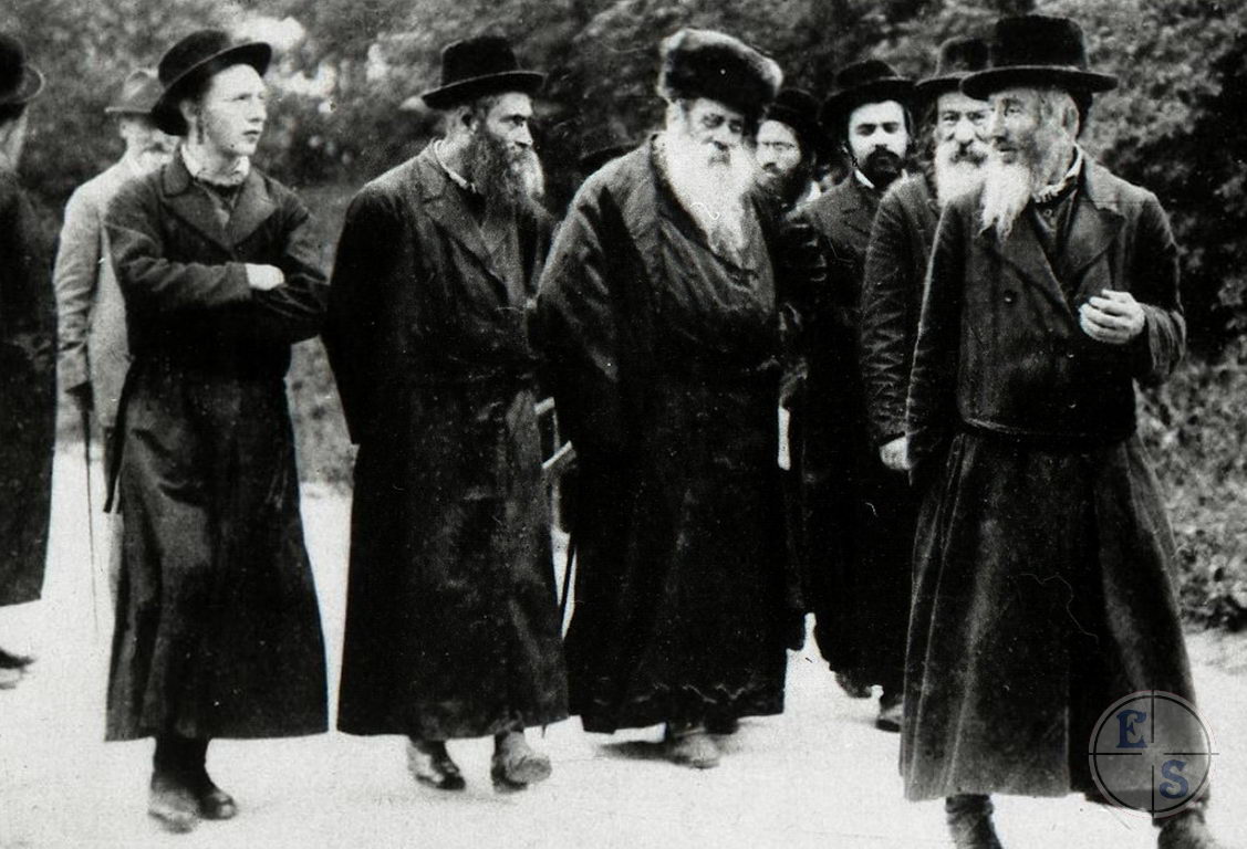 Belzer Rebbe Issachar Dov in Marienbad, 1924 Belzer Rebbe Issachar Dov in Marienbad, 1924