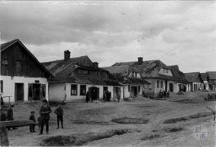 Street in Berezdivtsi, the beginning of the 20th century