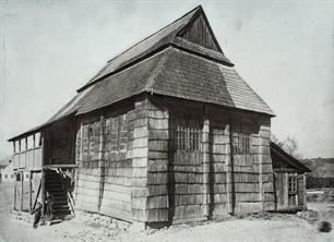 Synagogue in Berezdivtsi, 1919-1939 Synagogue in Berezdivtsi, 1919-1939