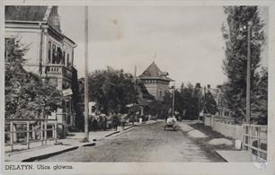 Delatyn, Main Street, 1939 Delatyn, Main Street, 1939