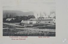 Greetings from Dobromil, general view of the saline, 1909 Greetings from Dobromil, general view of the saline, 1909