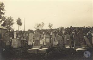 Jewish cemetery, 1916 Jewish cemetery, 1916