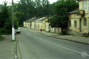 Former Jewish houses in Ivano-Frankove, 1997