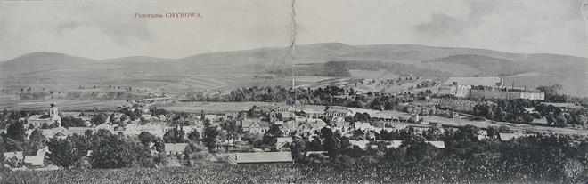 Panorama of Khyriv, early 20th century
