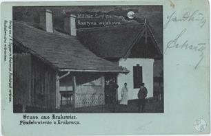 Greetings from Krakoviets, Military Cantine, 1901