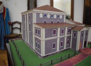 Synagogue layout, western facade Synagogue layout, western facade