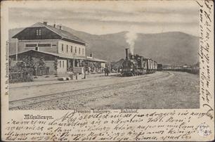 Mykulychyn, railway station, 1905 Mykulychyn, railway station, 1905