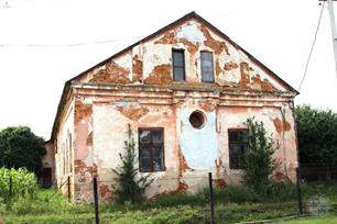 Eastern facade of Double synagogue, 2021