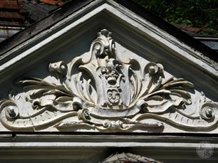 Coat of arms at the palace