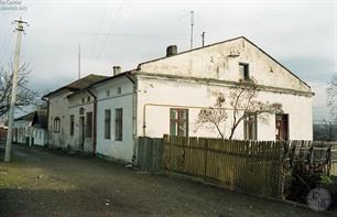 Synagogue in Nyzhankovychi, 2000. In Soviet times, it was rebuilt to the cinema