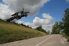 On the highway near Olesko was a huge Soviet monument to the First Horse Army of Budyonny On the highway near Olesko was a huge Soviet monument to the First Horse Army of Budyonny