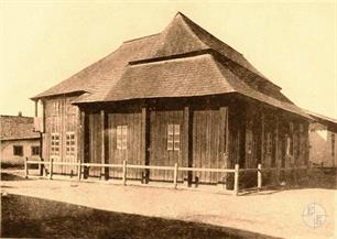 Synagogue in Pechenizhyn, the beginning of the 20th century Synagogue in Pechenizhyn, the beginning of the 20th century