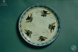 Seder plate, 1904