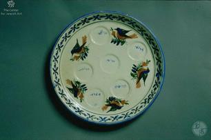 Seder plate, 1904 Seder plate, 1904