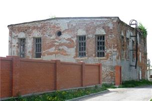 Stone synagogue, 2011. In the 1960s it was converted to the gym