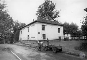 Former synagogue in Rudky, 1993