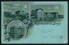 Greeting from Stryy, 1906 Greeting from Stryy, 1906