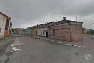 Jewish houses on Mikhnovskoho and Hoholya streets, 2015