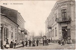 Jewish shops on Bolekhivska street, 1910s Jewish shops on Bolekhivska street, 1910s