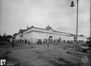 Market in Tartakiv, beginning of 20th century. It was destroyed during 2nd World War