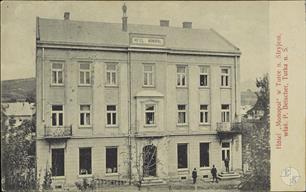 Hotel 'Monopol' in Turka, before 1939