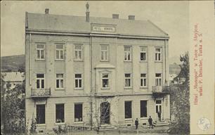 Hotel 'Monopol' in Turka, before 1939 Hotel 'Monopol' in Turka, before 1939