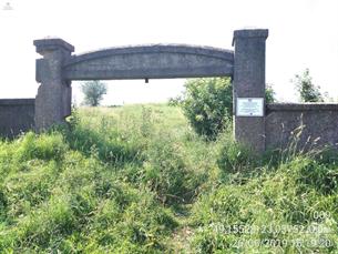 Entrance to cemetery