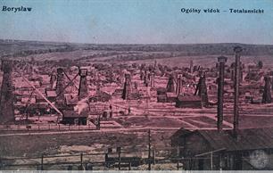 Oil business in Boyislav, end of 19 century