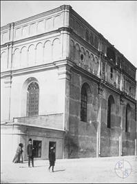 Old Synagogue in Brody, beggining of the 20 centuty