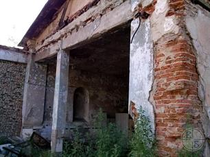 Traces of old synagogue